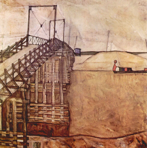 The Bridge by Schiele